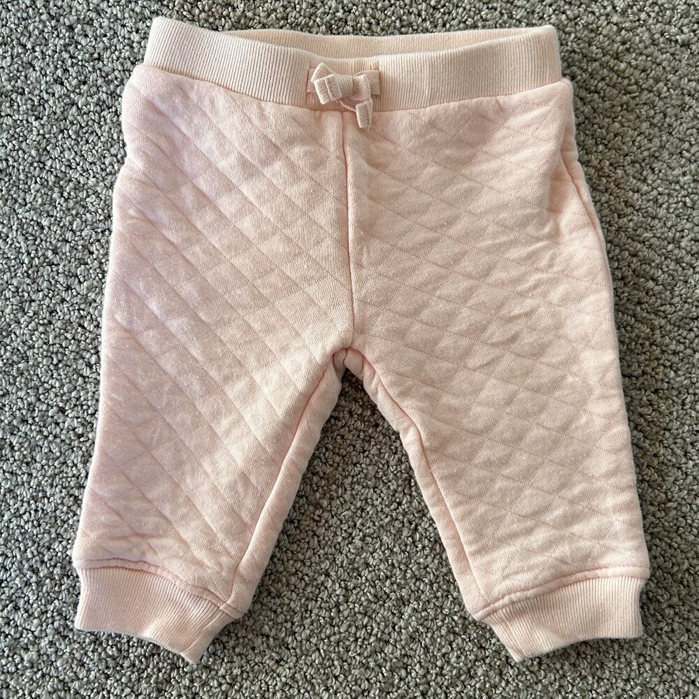 Janie and Jack Quilted Pants 3-6m